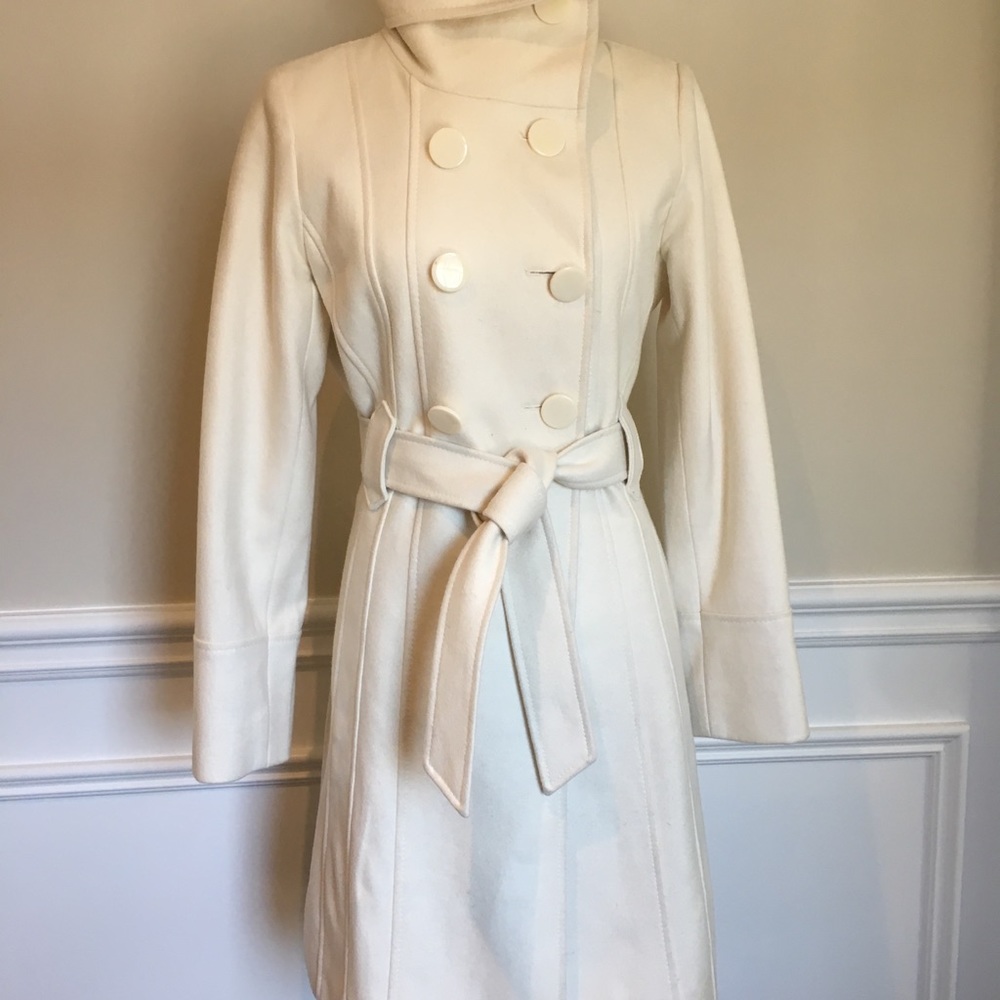 Women’s Winter Coat, Cream, Ivory Guess Coat
